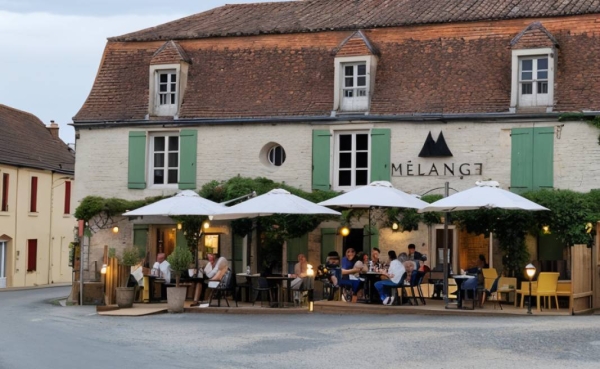 Mélange - restaurant saussignac - château de saussignac - Restaurant Gastronomique Sainte Foy la Grande